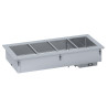 Bain-Marie Drop-In with Manual Water Filling - 3/1 - CombiSteel