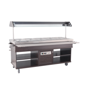 Buffet Réfrigéré 5 GN 1/1 CombiSteel - Conservation optimale et élégance