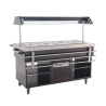 Refrigerated Buffet 4 GN 1/1 - CombiSteel: Professional performance and elegant design