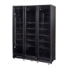Positive Refrigerated Display Case with 3 Glass Doors - 1200 L - CombiSteel