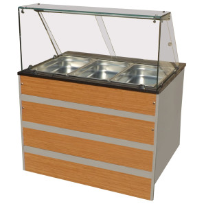 Buffet Warm - 3 GN 1/1 - CombiSteel