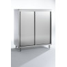 Hoher Edelstahlschrank mit 4 Ebenen - CombiSteel