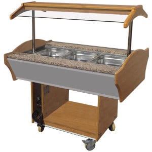Buffet Warm - 3 GN 1/1 - CombiSteel