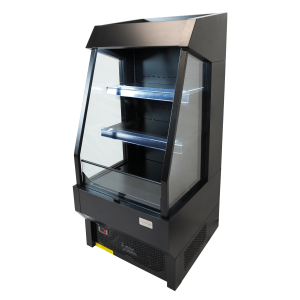 Vitrine Réfrigérée Positive Combisteel - 165L en Noir | Réfrigérateur Professionnel