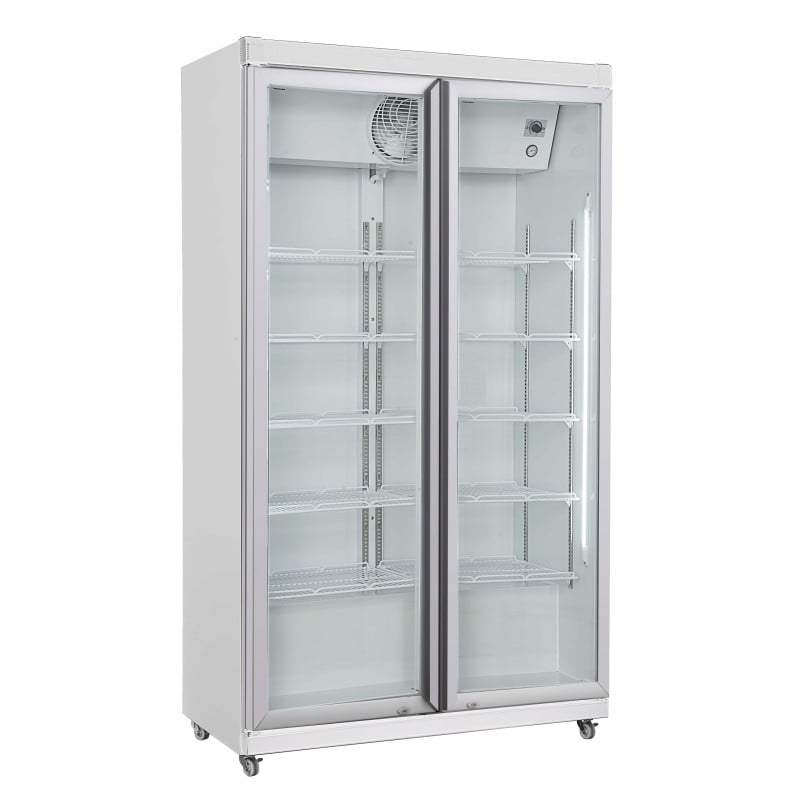 Positive Kühlvitrine - 2 Glastüren - 785 L - CombiSteel Positive Kühlvitrine - 2 Glastüren - 785 L - CombiSteel