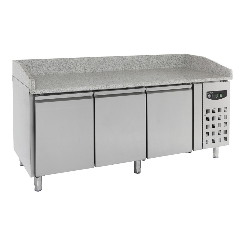 Gekühltes Pizzamöbel mit 3 Türen - 580 L - CombiSteel Gekühltes Pizzamöbel mit 3 Türen - 580 L - CombiSteel