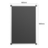 Black Magnetic Board - 400 x 600 mm - Olympia