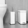 Slim White Bathroom Bin - 5 L - Jantex