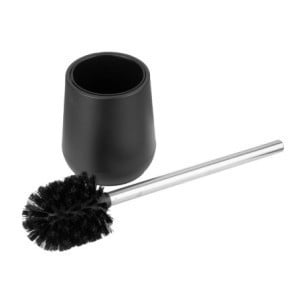 Brosse et Support WC Noir - Jantex