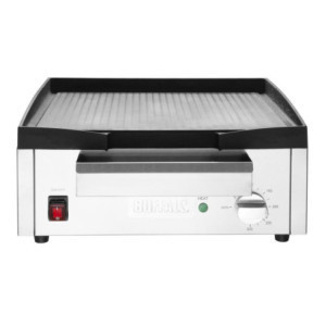 Elektrische Grillplatte aus Gusseisen - 1800 W - Buffalo