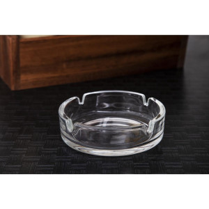 Small Stackable Glass Ashtray Ø107 Mm - Set of 24 - Olympia - Fourniresto