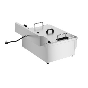 Professional Deep Fryer with Drain Valve - 25 L - CombiSteel