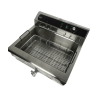 Professional Deep Fryer with Drain Valve - 25 L - CombiSteel