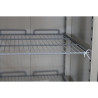 Negativer Schrank 1400 L Edelstahl 2 Türen GN 2/1 Belüftet