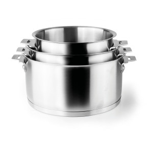 Set de 3 Casseroles avec Poignée Combi - Lacor