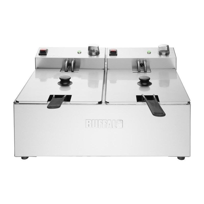 Friteuse Électrique Double - 2X5L - Buffalo