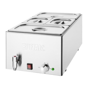 Bain-Marie avec Robinet de Vidange et Bacs GN