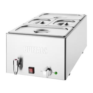 Bain-Marie with Drain Tap and GN Pans