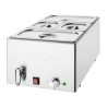 Bain-Marie avec Robinet de Vidange et Bacs GN
