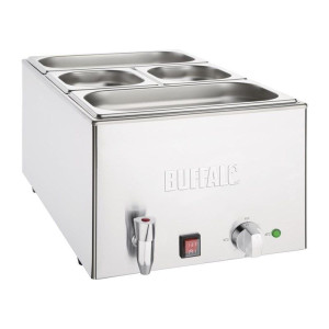 Bain-Marie avec Robinet de Vidange et Bacs GN