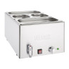 Bain-Marie avec Robinet de Vidange et Bacs GN