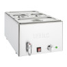 Bain-Marie avec Robinet de Vidange et Bacs GN