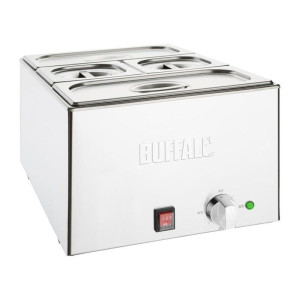Bain-Marie Avec Bacs - 2 x GN 1/3 et 2 x GN 1/6 - Buffalo