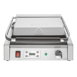 Large Simple Grooved and Smooth Contact Grill - Buffalo