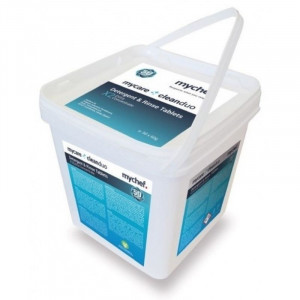 Reinigungs-Duo-Tablette und Klarspüler Clean Duo - 24 Packungen à 50 - Mychef