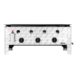 Table Grill - Gas Combined Smooth Plate - Bartscher