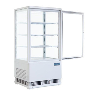 Weiße Kühlvitrine Serie C - 68 L - Polar