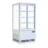 Weiße Kühlvitrine Serie C - 68 L - Polar