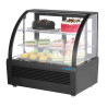 Black Countertop Refrigerated Display - 100 L - Polar