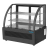 Black Countertop Refrigerated Display - 100 L - Polar