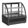 Black Countertop Refrigerated Display - 100 L - Polar