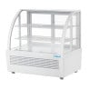 Weiße Kühlvitrine für Theken - 2 Regale - 100 L - Polar