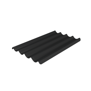 Black Bread Tray 600x400 mm Mychef - Professional Quality