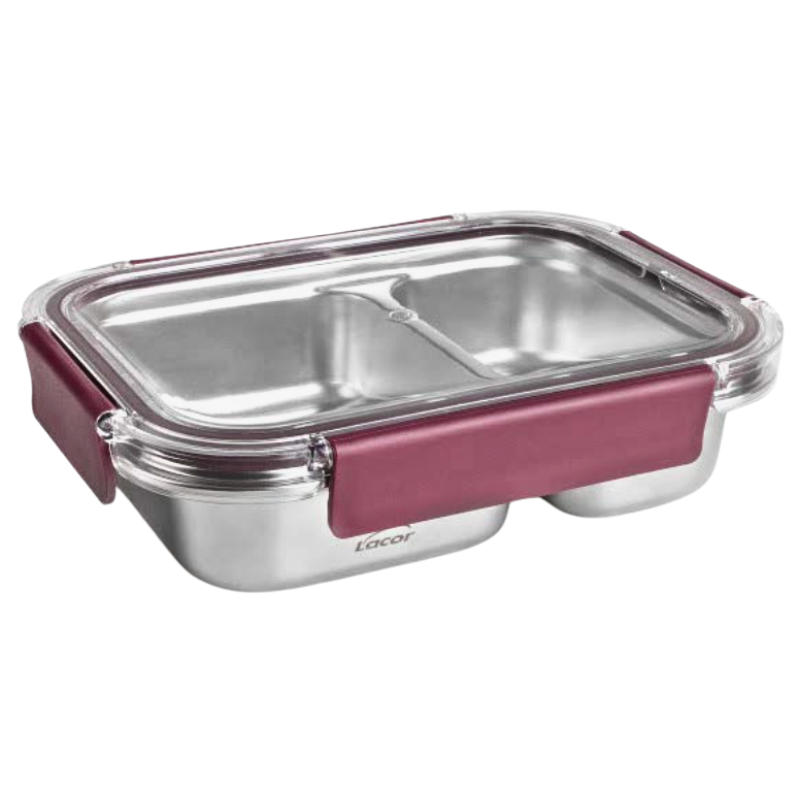 Stainless Steel Box with Plastic Lid AS TwoGo Stainless Steel Box with Plastic Lid AS TwoGo