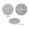 Round Tempered Glass Table Top - Ø 580mm - Bolero