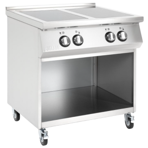 4-Burner Induction Hob with Base - 400 V