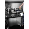 4-Burner Induction Hob with Base - 400 V
