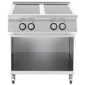 4-Burner Induction Hob with Base - 400 V