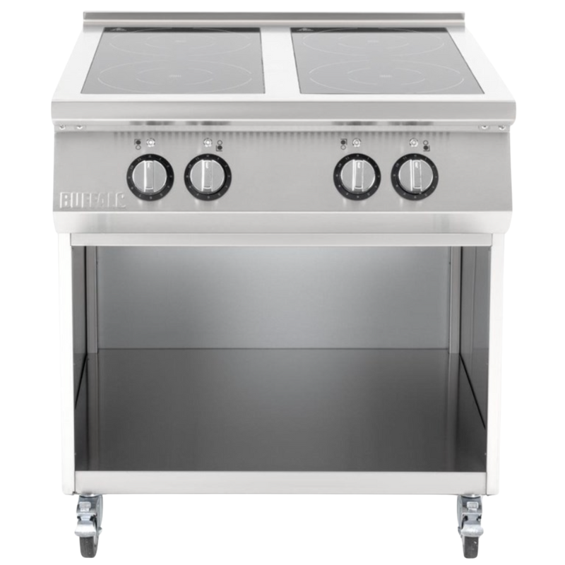 4-Burner Induction Hob with Base - 400 V 4-Burner Induction Hob with Base - 400 V