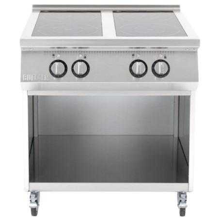 4-Burner Induction Hob with Base - 400 V
