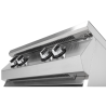 4-Burner Induction Hob with Base - 400 V