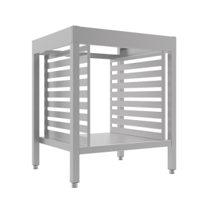 Support mit Schienen 600 x 400 - 5 Ebenen für Gasofen iBake und Bake Master 10 - Mychef