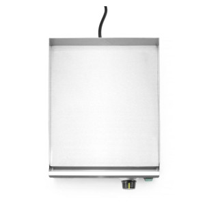 Electric Grill Smooth Plate - 326 x 445 mm - HENDI