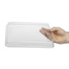 Couvercles PET pour Plateaux Repas Recyclables 263 x 201 mm - Lot de 90 - Faerch
