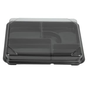 Couvercles PET pour Plateaux Repas Recyclables 263 x 201 mm - Lot de 90 - Faerch