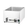 Bain-Marie mit Ablasshahn - 3 GN 1/3 - HENDI